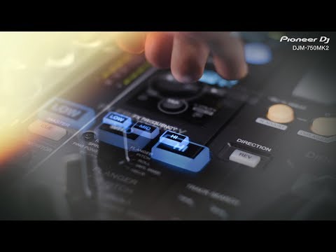 Pioneer DJM-750MK2 4-Channel Digital DJ Mixer