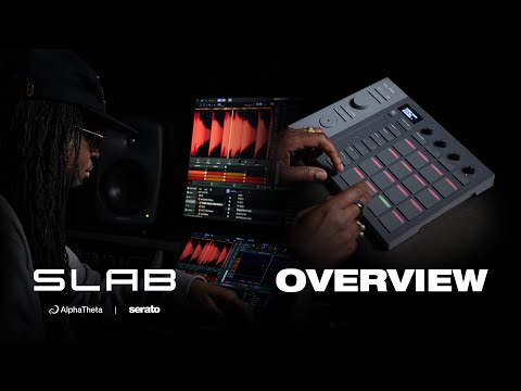 AlphaTheta SLAB Music Production MIDI Pad Controller