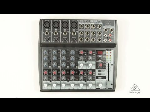 Behringer Xenyx 1202FX Mixer with Effects – Vintage King