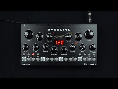 Erica Synths Bassline DB-01 Desktop Synth