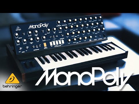 Behringer MONOPOLY Analog 4-Voice Paraphonic Synthesizer