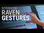 Introducing Gestures For RAVEN Multi-Touch Consoles