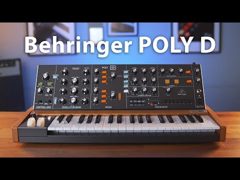 鍵盤楽器 Behringer POLY D Behringer Poly D Analog Polyphonic Synthesizer – Vintage King