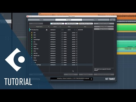 Cloud Collaboration | New Features in Cubase Pro 9