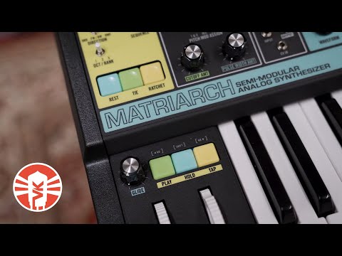 Moog Matriarch Semi-Modular Analog Synthesizer and Step Sequencer