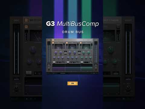 SSL G3 MultiBusComp On/Off Video - Drum Bus