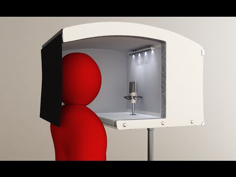 ISOVOX: Isolation Vocal Booth, A Studio in your Home.