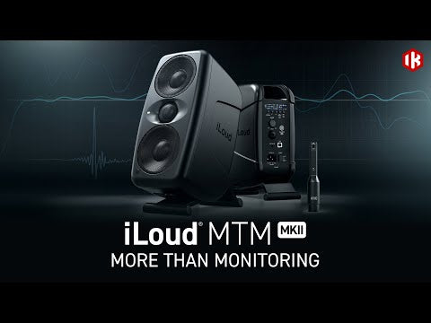 IK Multimedia iLoud MTM mkII High-Resolution Compact Studio Monitor - Single, White