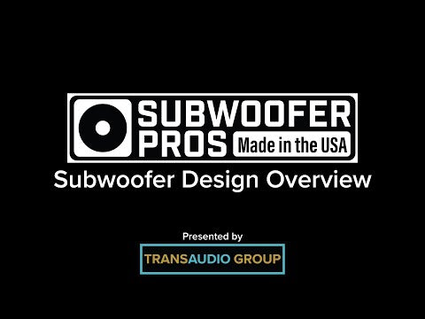 Subwoofer Pros Sub Design Overview