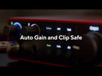Focusrite Scarlett Solo USB Audio Interface (4th Gen) Video 3