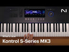 Native Instruments Kontrol S61 Mk3 61-Key Smart Keyboard Controller