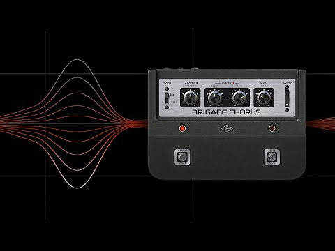 Universal Audio Brigade Chorus Pedal - Elec Del
