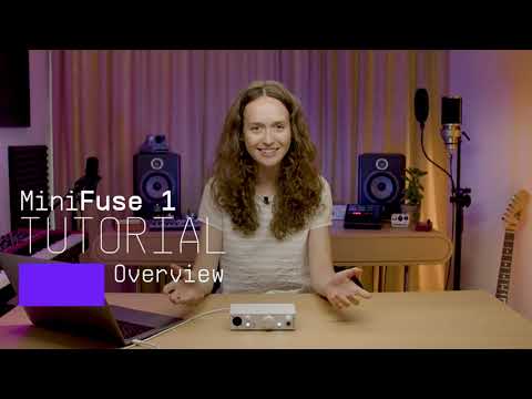 Arturia MiniFuse 1 USB-C Audio Interface - White