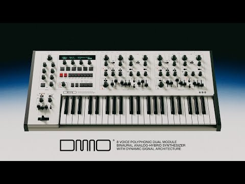 UDO Audio DMNO 8-Voice Polyphonic Keyboard Synthesizer - Black