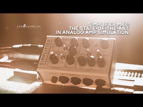DSM & Humboldt Simplifier MKII Zero Watt Amplifier and Cab Sim Pedal