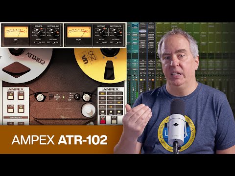 Universal Audio UAD Ampex ATR-102 Mastering Tape Recorder - Electronic Delivery
