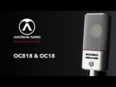 OC818 & OC18. Made in Vienna. Again! Handmade Capsules and Mics Made in Vienna.