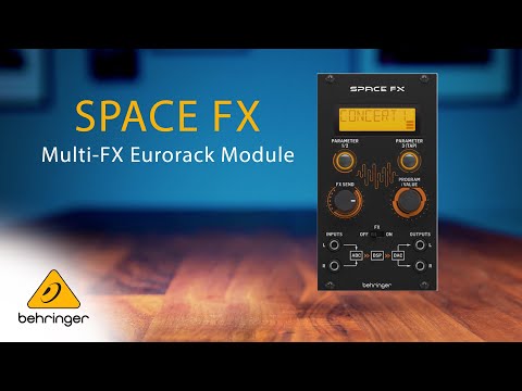 Behringer SPACE FX 24-Bit Stereo Multi-Effects Module