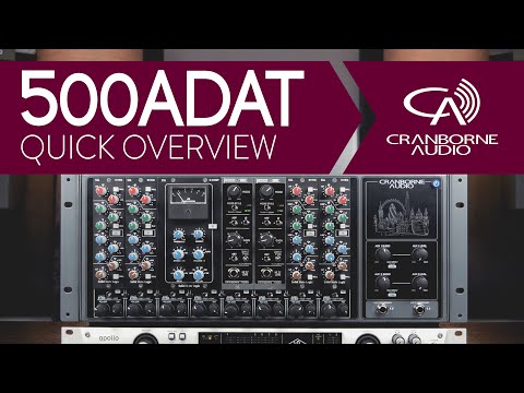 Cranborne Audio 500ADAT 8-Slot 500 Series Rack/ADAT Expander (Demo Deal)