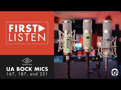 Universal Audio Bock 187 Large Diaphragm FET Condenser Microphone