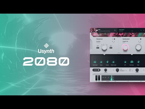 UJAM Usynth 2080 Synthwave Synthesizer Virtual Instrument - Electronic Delivery Video 2