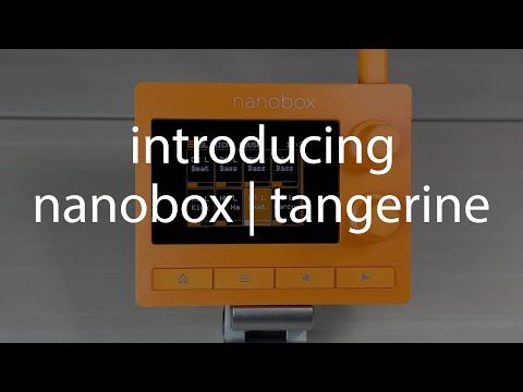 1010music nanobox | tangerine Compact Streaming Sampler