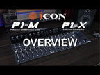 iCon Pro Audio P1-X DAW Control Expander for P1-M