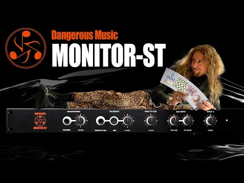 Dangerous Music MONITOR-ST Expandable Stereo Monitor Control System - Ebony