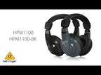 Behringer HPM1100-BK Multi-Purpose Headphones