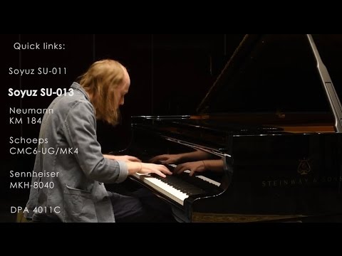 Small Diaphragm Condenser Microphone Shootout: Piano