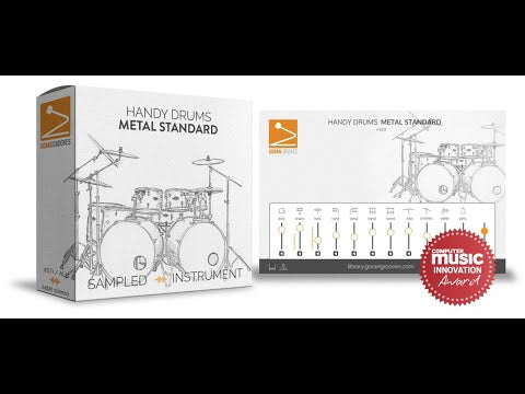 GoranGrooves Handy Drums METAL STANDARD - Electronic Delivery