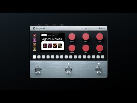 Polyend MESS Multi-Effect Step Sequencer Pedal – Vintage King