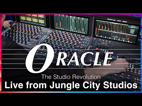 SSL Oracle Launch Livestream - Jungle City Studios, USA.