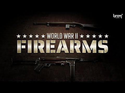 Boom Library World War II Firearms Designed - Electronic Delivery