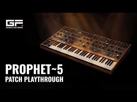 GForce Sequential Prophet 5 Virtual Synthesizer Instrument - Electronic Delivery