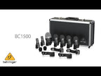 Behringer BC1500 Premium 7-Piece Drum Microphone Set