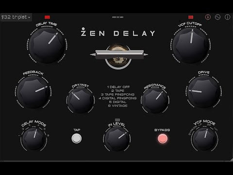 Erica Synths Zen Delay Virtual Plug-In - Electronic Delivery