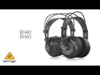 Behringer BH40 40mm Circum-Aural High-Fidelity Headphones