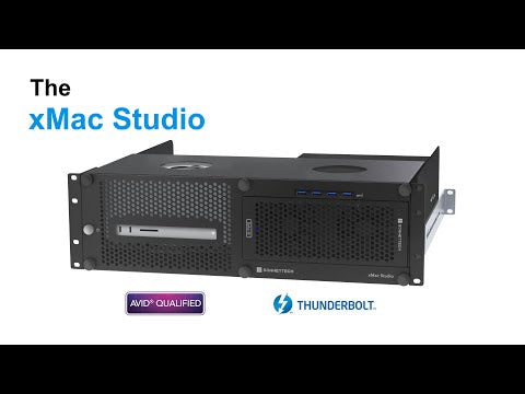Sonnet xMac Studio Pro 3U Rack Mount Enclosure PCIe Expansion with No Modules