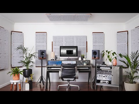 De-Fi Bass Trap Corner 2-Column Mount System - Charcoal