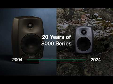 Genelec 8010A 2-Way Active Studio Monitor - Mystic Black, Single