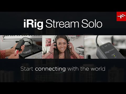 IK Multimedia iRig Stream Solo Audio Interface