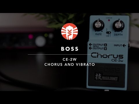 Boss CE-2W Chorus Pedal Waza Craft