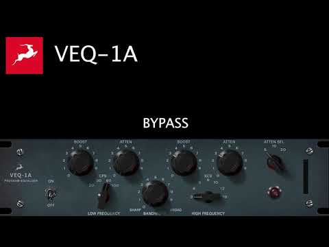 Antelope Audio VEQ-HLF 2-Band Tube HPF/LPF Plug-in - Electronic Delivery
