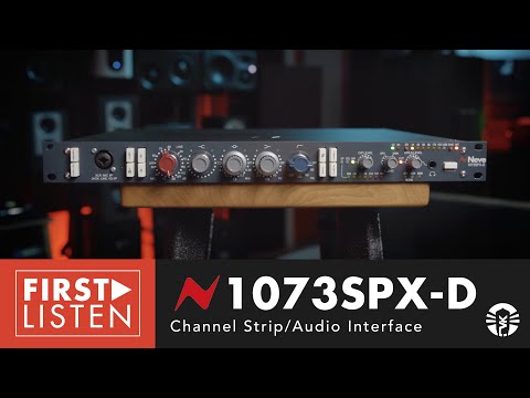 Neve 1073SPX-D Channel Strip and USB/ADAT Audio Interface