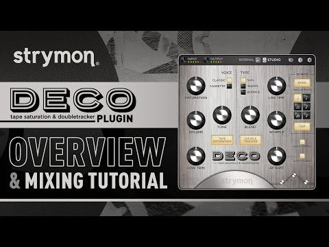 Strymon Deco Tape Saturator and Doubletracker Plug-in - Electronic Delivery