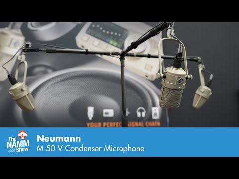 Neumann M 50 V Small Diaphragm Omnidirectional Tube Condenser Microphone