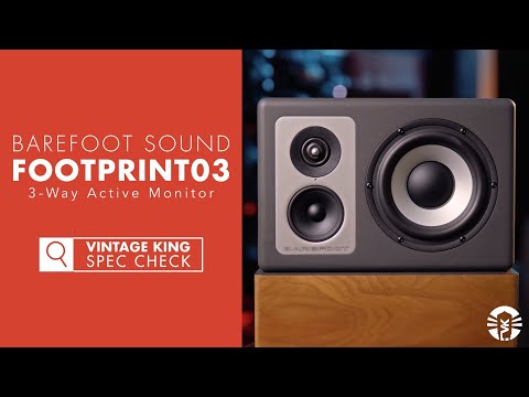 Barefoot Sound Footprint03 Active Studio Monitor LCR System