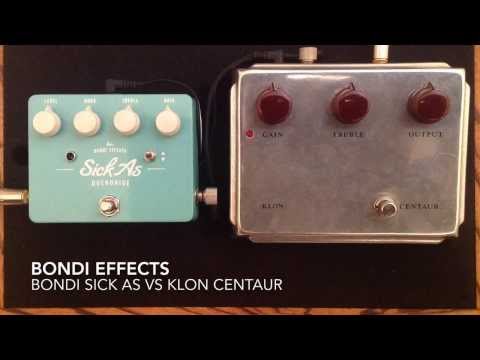 Bondi Sick As Overdrive vs Klon Centaur (humbuckers)