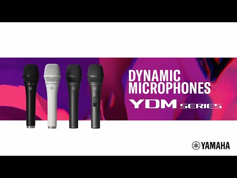 Yamaha YDM505S Cardioid Dynamic Microphone with Switch - Black
